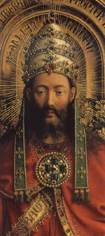 EYCK, Jan van The throning Christ china oil painting image